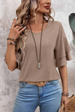 Blusa casual moda verão, vintage